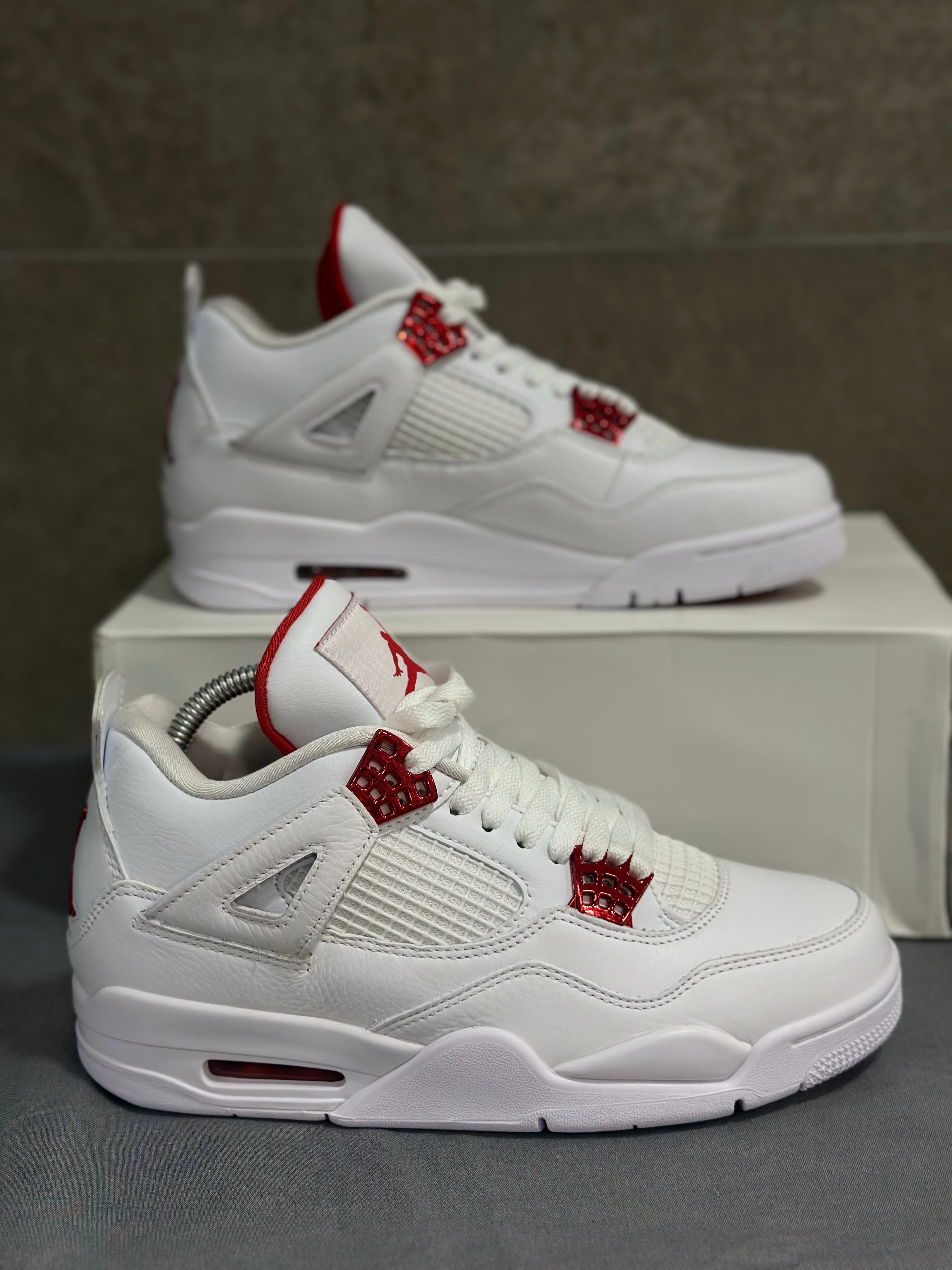 AJ 4 “Metalic Red”