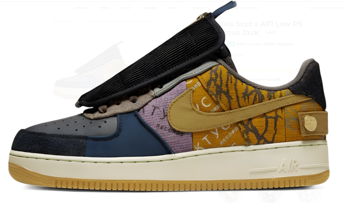 Travis Scot x AF1 Low PS ‘Cactus Jack