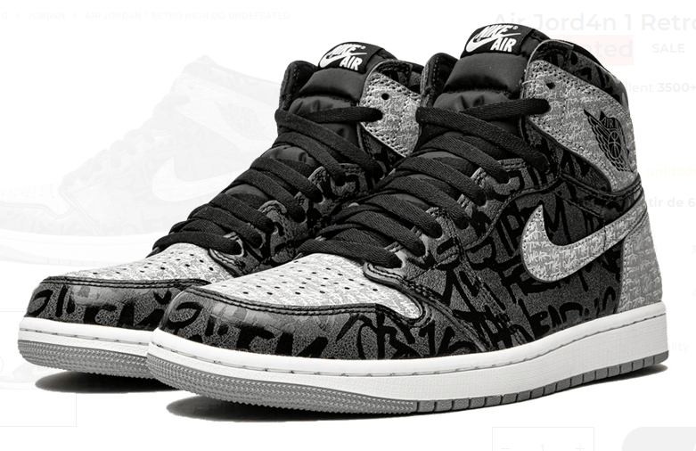 AJ1 Retro High 'OG Undefeated'