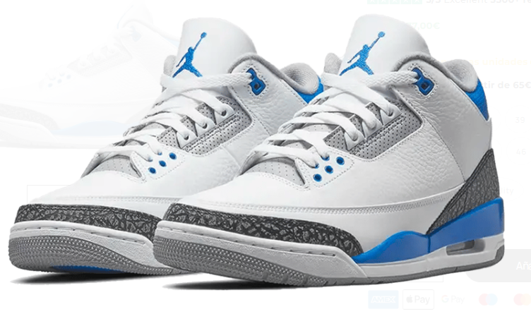 AJ3 'Racer Blue'
