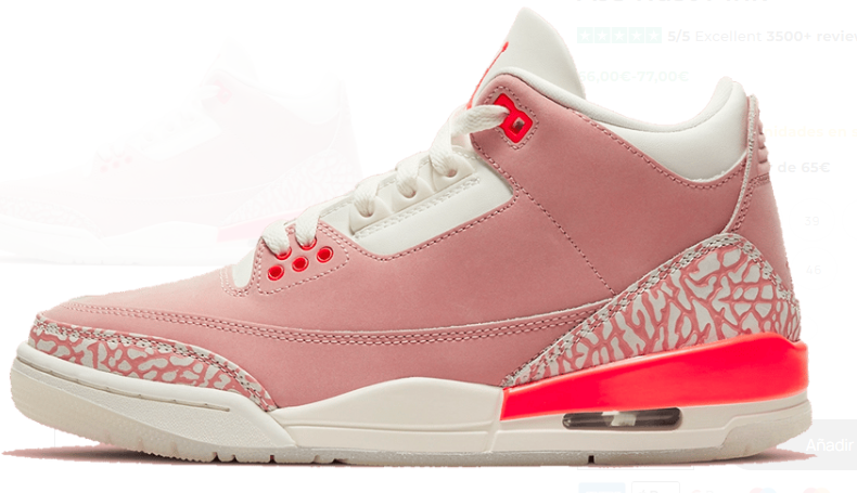 AJ3 'Rust Pink'
