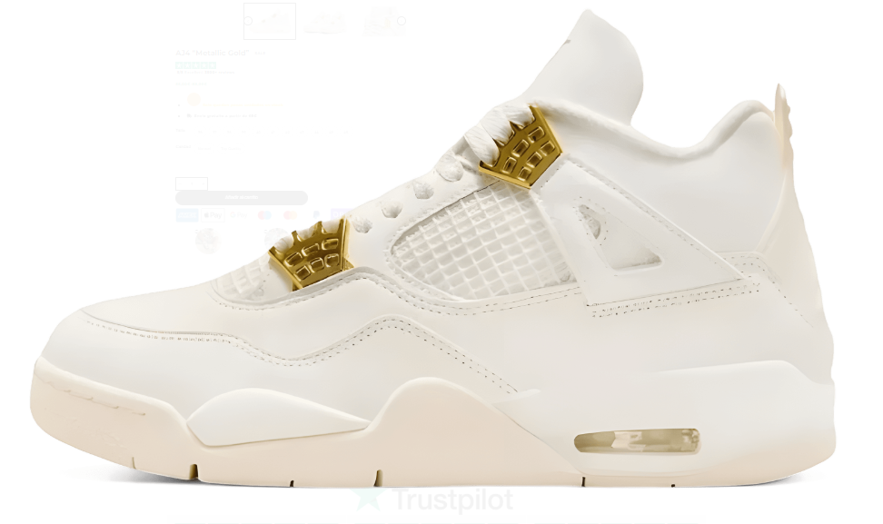 AJ4 'Metalic Gold'