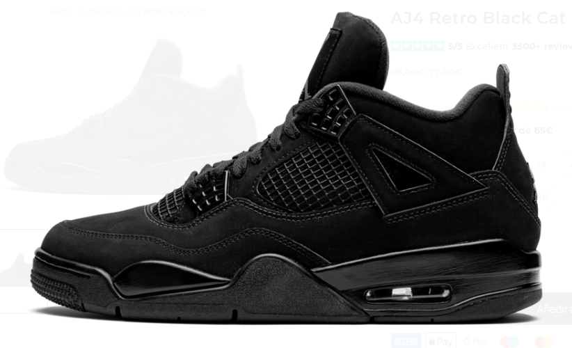 AJ4 'Retro Black Cat'