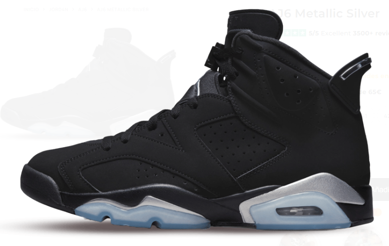 AJ6 'Metalic Silver'